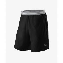 Spodenki tenisowe męskie Wilson Bela Power 8 Short II. Czarne buty sportowe męskie Wilson, bez zapięcia, tenisowe. Za 189.00 zł.