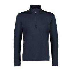 Bluza męska CMP 30L1097. Niebieskie bluzy sportowe męskie CMP, l, bez wzorów, z elastanu, bez kaptura, narciarskie. Za 209.99 zł.