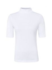 Brookshire Koszulka Kobiety Bawełna biały, L. Białe t-shirty damskie brookshire, l, bez wzorów, z bawełny, biznesowe, bez kołnierzyka. Za 99.95 zł.
