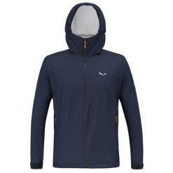 Kurtka Sportowa Męska Salewa Puez 2.5L Ptx. Czarne kurtki męskie Salewa, l, bez wzorów, z tkaniny, sportowe, z kapturem. Za 582.60 zł.