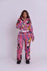 Trippy Hippy - Dopasowany damski kombinezon narciarski. Czerwone spodnie snowboardowe damskie OOSC, na zimę, s, z aplikacjami, z polaru, eleganckie, narciarskie. Za 1,710.99 zł.