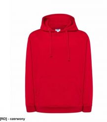 JHK - Bluza dresowa z kapturem czerwony XS. Czerwone bluzy męskie JHK, m, bez wzorów, z dresówki, z kapturem. Za 68.88 zł.