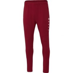 Spodnie Jako entraînement Premium. Czerwone spodnie sportowe męskie Jako, s, bez wzorów, z dresówki, na fitness i siłownię. Za 199.70 zł.