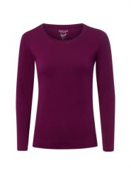 Marie Lund koszulka z długim rękawem Kobiety Bawełna lila, XL. T-shirty damskie Marie Lund, xl, bez wzorów, z bawełny, bez kołnierzyka. Za 99.95 zł.