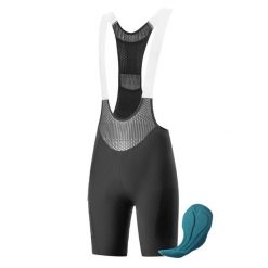 Spodenki rowerowe z wkładką odblaskowe. Czarne szorty męskie ROCKBROS, l, bez wzorów, z elastanu. Za 399.99 zł.