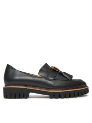 Baldowski Loafersy D04958-DIAN-002 Czarny. Czarne mokasyny damskie Baldowski, ze skóry. Za 599.99 zł.