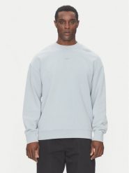 HUGO Bluza Dopaly 50540920 Niebieski Relaxed Fit. Niebieskie bluzy męskie Hugo, m, bez wzorów, z bawełny, bez kaptura. Za 259.99 zł.