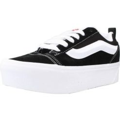 Tenisówki Vans Model Knu Stack Kolor Czarny. Czarne trampki i tenisówki damskie Vans, bez wzorów, z materiału, casualowe, bez zapięcia. Za 623.00 zł.