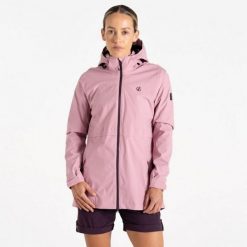 Damska kurtka turystyczna Dare 2B Switch Up II Waterproof. Czerwone kurtki damskie Dare 2b, bez wzorów, z materiału, bez kaptura. Za 279.99 zł.