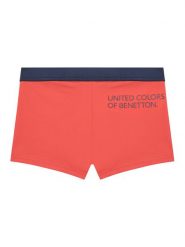 United Colors Of Benetton Kąpielówki 3L030X01F Czerwony. Czerwone kąpielówki dla chłopców United Colors Of Benetton, bez wzorów, z syntetyku. Za 49.99 zł.