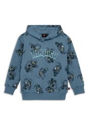 Bluza Dziecięca z Kapturem LEGO Ninjago Saku 300 Niebieska. Niebieskie bluzy dla chłopców LEGO, bez wzorów, z bawełny, bez ramiączek, z kapturem. Za 98.99 zł.