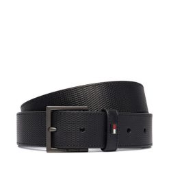 Pasek Tommy Hilfiger. Czarne paski damskie Tommy Hilfiger, bez wzorów. Za 269.99 zł.