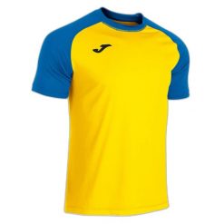 Koszulka do rugby męska Joma Teamwork. Niebieskie koszulki sportowe męskie Joma, m, bez wzorów, bez kołnierzyka, bez ramiączek. Za 224.50 zł.