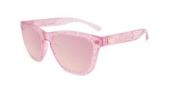 Dziecięce okulary przeciwsłoneczne - kategoria 3 z polaryzacją - Pink Sparkle. Różowe okulary przeciwsłoneczne dla dzieci KNOCKAROUND. Za 130.90 zł.