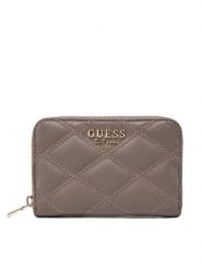Guess Portfel SWQG96 32140 Brązowy. Brązowe portfele damskie Guess, z aplikacjami, ze skóry. Za 149.99 zł.