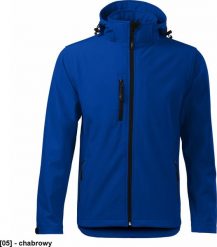 MALFINI Performance 522 - ADLER - Softshell kurtka męska, 300 g/m, 6% elastan, 94% poliester, - chabrowy - rozmiar XL. Niebieskie kurtki męskie Malfini, m, bez wzorów, z elastanu, bez kaptura. Za 224.79 zł.
