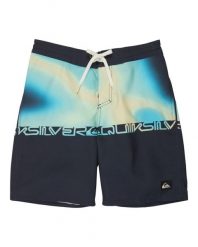 Szorty plażowe dla Chłopcy EVERYDAY HALF JAM 17" Niebieski. Niebieskie szorty dla chłopców Quiksilver, bez wzorów, z materiału. Za 118.99 zł.