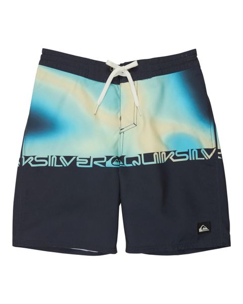 Szorty plażowe dla Chłopcy EVERYDAY HALF JAM 17" Niebieski. Niebieskie szorty dla chłopców Quiksilver, bez wzorów, z materiału. Za 118.99 zł.