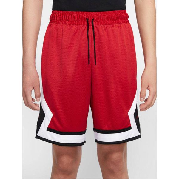 Spodenki męskie nike air jordan jumpman diamond shorts gym red. Czerwone szorty męskie Jordan, m, bez wzorów. Za 189.00 zł.