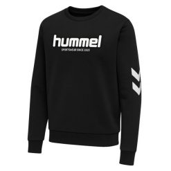 Bluza Hummel Legacy 2.0. Czarne bluzy męskie Hummel, bez wzorów, bez kaptura. Za 266.50 zł.