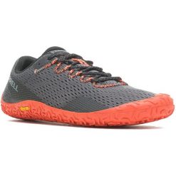 Buty sportowe dla mężczyzn Merrell VAPRO GLOVE. Brązowe buty sportowe męskie Merrell, bez zapięcia, do biegania. Za 499.98 zł.