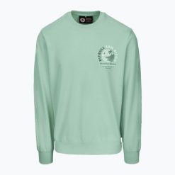 Bluza męska Pitbull Planet Surf Crewneck Sweatshirt. Zielone bluzy męskie PITBULL, m, bez wzorów, bez kaptura, na fitness i siłownię. Za 199.99 zł.