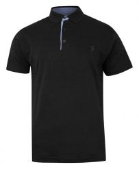 Koszulka POLO, Czarna Casualowa, Męska, Krótki Rękaw, Jednokolorowa, T-shirt. Czarne koszulki polo męskie Expoman, m, bez wzorów, z bawełny, casualowe, bez ramiączek. Za 109.00 zł.