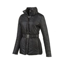 Puma Kurtka Zimowa Ferrari Padded Jacket Moonless Night S. Czarne kurtki sportowe damskie Puma, na zimę, w paski, z materiału. W wyprzedaży za 539.00 zł.