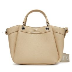 Torebka Armani Exchange. Brązowe torebki do ręki damskie Armani Exchange, bez wzorów, klasyczne, bez dodatków. Za 459.99 zł.
