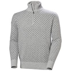 Sweter 1/4 zip Helly Hansen Arctic Icelander. Niebieskie swetry przez głowę męskie Helly Hansen, l, bez wzorów, z materiału, bez kołnierzyka. Za 775.50 zł.