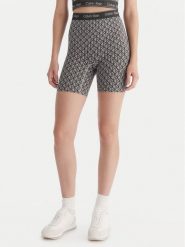 Calvin Klein Underwear Kolarki LV00QF8488 Szary Slim Fit. Szare szorty sportowe damskie Calvin Klein Underwear, l, bez wzorów, z bawełny, sportowe. Za 279.99 zł.