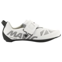 Buty Mavic Cosmic SLR Triathlon. Białe buty sportowe męskie MAVIC, bez zapięcia, rowerowe. Za 899.15 zł.