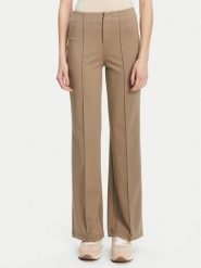 Guess Spodnie materiałowe V5YB11 KCX42 Brązowy Regular Fit. Brązowe spodnie materiałowe damskie Guess, xl, z aplikacjami, z materiału. Za 279.99 zł.