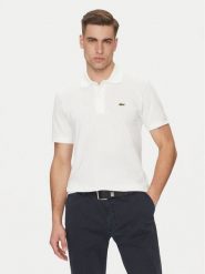 Lacoste Polo PH9851 Biały Classic Fit. Białe koszulki polo męskie Lacoste, m, bez wzorów, z syntetyku, bez ramiączek. Za 259.99 zł.