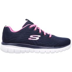 Damskie Sneakers Skechers Get Connected. Czerwone obuwie sportowe damskie Skechers, bez wzorów, z materiału, trekkingowe, Skechers Sport. Za 390.00 zł.
