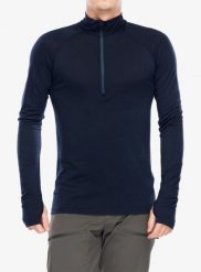 Bluza termoaktywna męska Houdini Desoli Light Half Zip. Niebieskie bluzy męskie Houdini, l, bez wzorów, z materiału, bez kaptura. Za 406.99 zł.