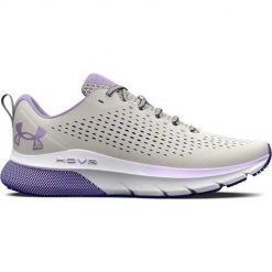 Buty do biegania damskie Under Armour Hovr Turbulence. Szare obuwie sportowe damskie Under Armour, bez wzorów, z materiału, do biegania. Za 491.00 zł.