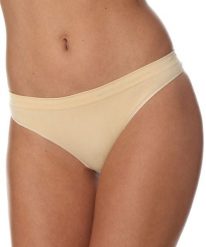 Majtki damskie bawełniane stringi Brubeck COMFORT COTTON. Białe stringi damskie Brubeck, s, bez wzorów, z bawełny. Za 26.99 zł.