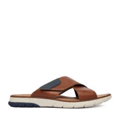 Klapki Rieker. Brązowe klapki męskie Rieker. Za 299.99 zł.