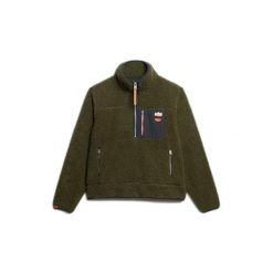 Kurtka polarowa 1/2 zip retro vintage damska Superdry. Zielone kurtki damskie Superdry., na zimę, l, bez wzorów, z polaru, bez kaptura. Za 428.10 zł.