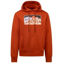 Bluza z kapturem Trespass Norton. Brązowe bluzy męskie Trespass, m, bez wzorów, z bawełny, z kapturem. Za 280.33 zł.