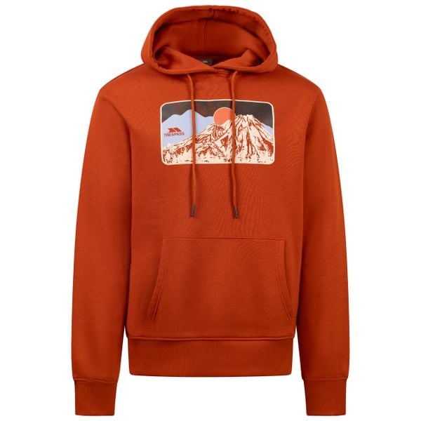 Bluza z kapturem Trespass Norton. Brązowe bluzy męskie Trespass, s, bez wzorów, z bawełny, z kapturem. Za 280.33 zł.