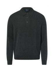 Andrew James sweter z czystego kaszmiru Mężczyźni Kaszmir (100%) zielony, M. Zielone swetry przez głowę męskie Andrew James, m, bez wzorów, z kaszmiru, bez kołnierzyka. Za 849.95 zł.