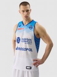 4F Tank top replika domowy z sezonu 2023/24 męski 4F x MKS Dąbrowa Górnicza - multikolor M. T-shirty męskie 4f, m, bez wzorów, z dzianiny, bez kołnierzyka. W wyprzedaży za 119.99 zł.
