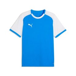 Koszulka Puma Team Liga26. Niebieskie koszulki sportowe męskie Puma, s, bez wzorów, bez kołnierzyka, bez ramiączek, na fitness i siłownię. Za 152.00 zł.