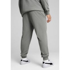 Męskie spodnie Essentials z logo No. 1 z dżerseju PUMA Medium Gray Heather. Szare buty sportowe męskie Puma, m, bez wzorów, z dżerseju, na fitness i siłownię. Za 169.00 zł.