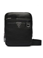 Guess Saszetka HMMOSE P6159 Czarny. Czarne saszetki męskie Guess, ze skóry. Za 419.99 zł.