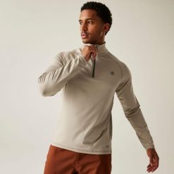 Fuse Up II Polar narciarski męski. Brązowe bluzy męskie Dare 2b, na zimę, m, bez wzorów, z polaru, bez kaptura. Za 139.99 zł.