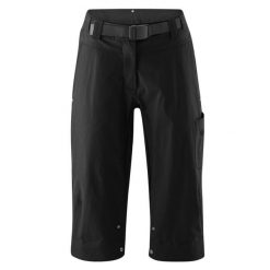 Damskie spodnie 3/4 Gonso Ruth. Czarne spodnie sportowe damskie Gonso, l, bez wzorów, rowerowe. Za 569.50 zł.