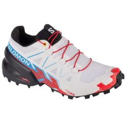 Buty Salomon Speedcross 6 477166 38 Białe. Białe obuwie sportowe damskie bez wzorów, z gumy, do biegania, salomon speedcross. Za 728.71 zł.